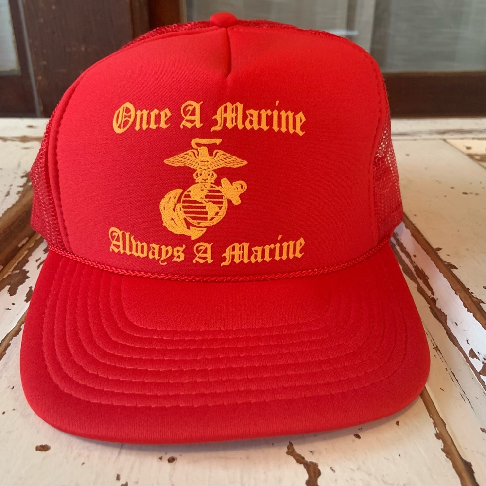 Vintage NOS 1990’s USMC Trucker Hat